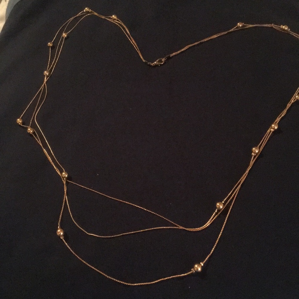 Great 3 multi Length Necklace
